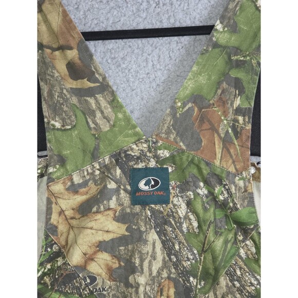 Mossy Oak Bib Overalls Mens 2XL Camo Explorer Hunting Cargo Adjustable Outdoors - Picture 10 of 11
